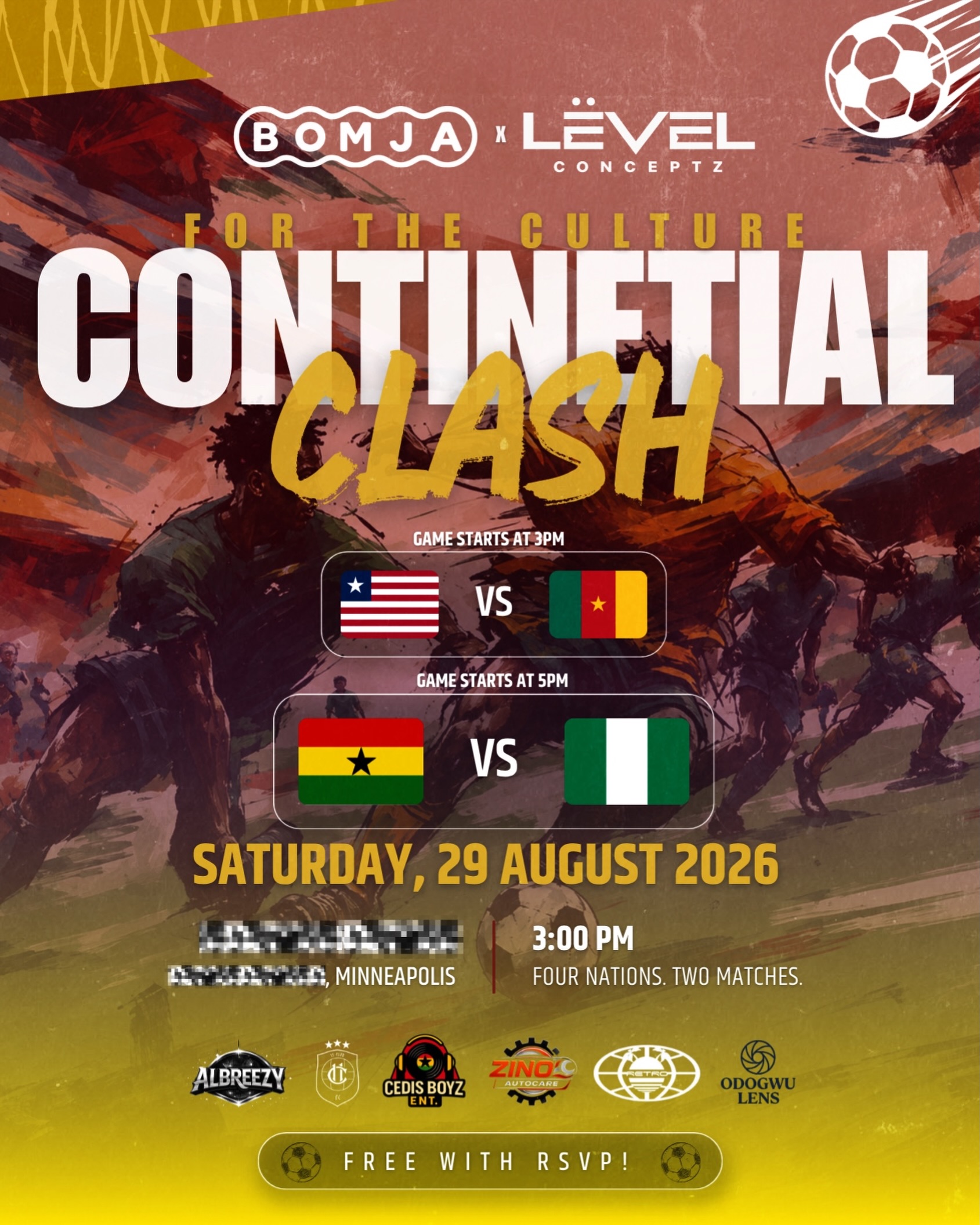 Continental Clash Flyer