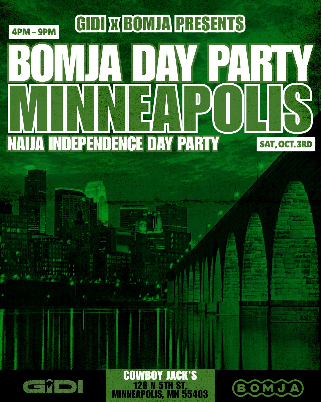 BOMJA Naija Independence Day Party